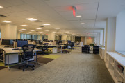 The General Services Administration tore down walls in its headquarters building to create an open-office design in 2013.