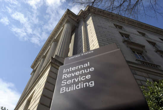 FILE - In this photo March 22, 2013 file photo, the exterior of the Internal Revenue Service (IRS) building in Washington. The IRS provided poor customer service during this year's tax filing season as taxpayers struggled with a rise in identity theft and complications related to President Barack Obama’s health law, a government watchdog said Wednesday. A new report by the National Taxpayer Advocate says the IRS has been hampered by budget cuts. (AP Photo/Susan Walsh, File)