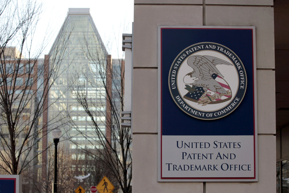 FILE - This Feb. 25, 2011 file photo shows Tthe U.S. Patent and Trademark Office in Alexandria, Va. (AP Photo/Alex Brandon)