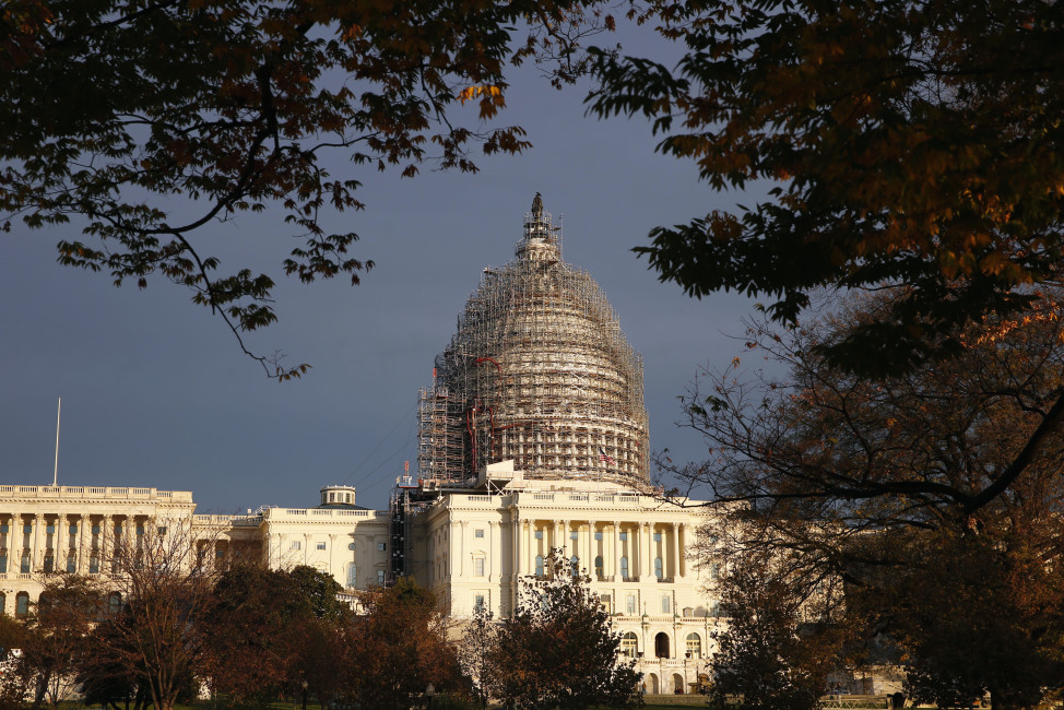 FILE - In this Nov. 22, 2015 file photo, The Capitol dome is seen on Capitol Hill. It’s been like a long-delayed New Year’s resolution for the GOP. But 2016 will finally be the year congressional Republicans put legislation on President Barack Obama’s desk repealing “Obamacare.” (AP Photo/Alex Brandon, File)