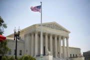 FILE - In this June 30, 2014 file photo, the Supreme Court building in Washington. The Supreme Court is taking up an important dispute over immigration that could affect millions of people who are living in the country illegally. The Obama administration is asking the justices in arguments Monday, April 18, 2016, to allow it to put in place two programs that could shield roughly 4 million people from deportation and make them eligible to hold a job in the U.S. (AP Photo/Pablo Martinez Monsivais)