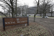 FILE - This Jan. 11, 2013, file photo shows the Social Security Administration's main campus in Woodlawn, Md. A new congressional report says the Social Security Administration has been closing a record number of field offices, even as millions of baby boomers approach retirement. The agency blames budget constraints. As a result, seniors seeking information and help from the agency are facing increasingly long waits _ in person and on the phone. (AP Photo/Patrick Semansky, File)