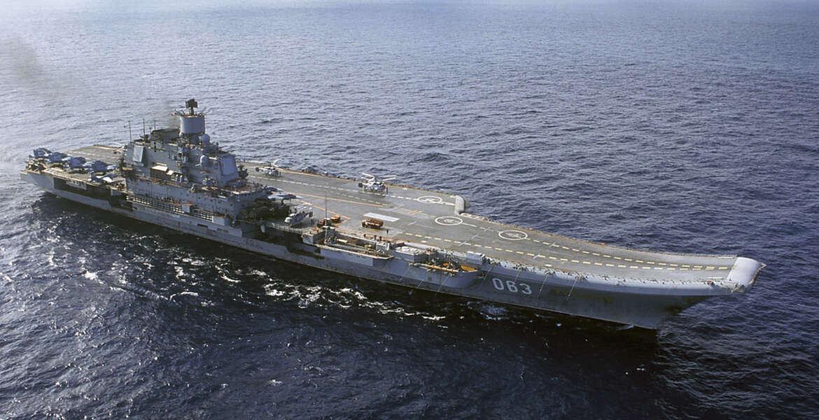 Admiral Kuznetsov carrier