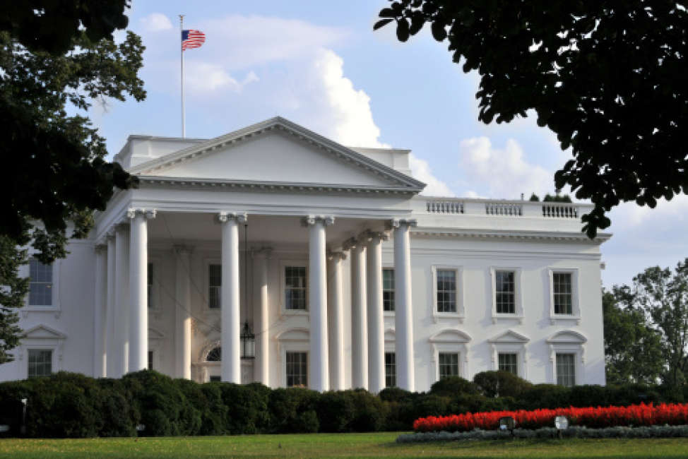 Summer evening at the White House