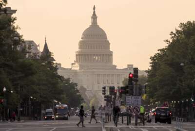 The Capitol in Washington is seen early Thursday, July 13, 2017, as Senate Majority Leader Mitch McConnell of Ky. prepares to roll out the GOP's revised health care bill, pushing toward a showdown vote next week with opposition within the Republican ranks. (AP Photo/J. Scott Applewhite)