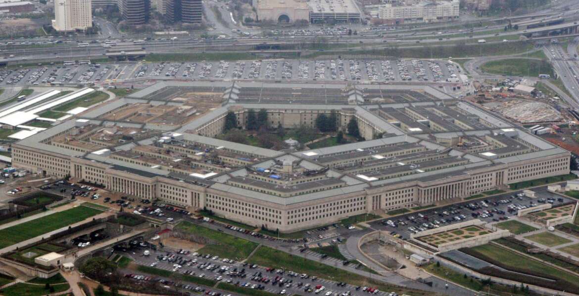 FILE - In this March 27, 2008, file photo, an aerial view of the Pentagon. The Army is putting together a series of new mental health, counseling and career management programs to shape stronger, more ethical leaders. The move is an effort to grappling with an embarrassing rash of misconduct and behavior problems among senior officers. (AP Photo/Charles Dharapak, File)