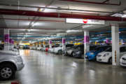 parking lot underground interior