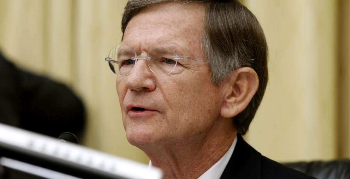 FILE - In this June 7, 2012 file photo, House Science Committee Chairman Rep. Lamar Smith, R-Texas speaks on Capitol Hill in Washington. He is one of four veteran Texas Republicans who are quitting Congress, meaning their state will be trading House seniority for newcomers who may be even more conservative.(AP Photo/Charles Dharapak, File)