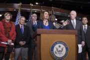 Nancy Pelosi, James E. Clubrun, John Yarmuth, Rosa DeLauro, Joe Crowley, Steny Hoyer, Ben Ray Lujan