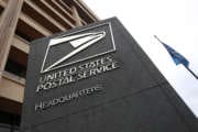 The United States Postal Service headquarters is seen in Washington, Monday, Dec. 5, 2011. (AP Photo/Charles Dharapak)