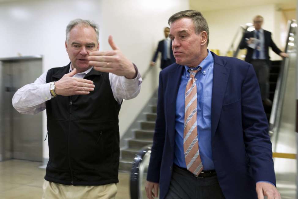 Tim Kaine, Mark Warner