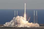 A SpaceX Falcon 9 rocket transporting the Tess satellite lifts off from launch complex 40 at the Cape Canaveral Air Force Station in Cape Canaveral, Fla., Wednesday, April 18, 2018. The satellite known as Tess will survey almost the entire sky, staring at the brightest, closest stars in an effort to find any planets that might be encircling them. (AP Photo/John Raoux)