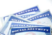 Social Security Cards for identification and retirement USA