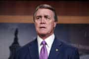 Sen. David Perdue, R-Ga., speaks during a news conference about an immigration bill on Capitol Hill, Monday, Feb. 12, 2018 in Washington. (AP Photo/Alex Brandon)