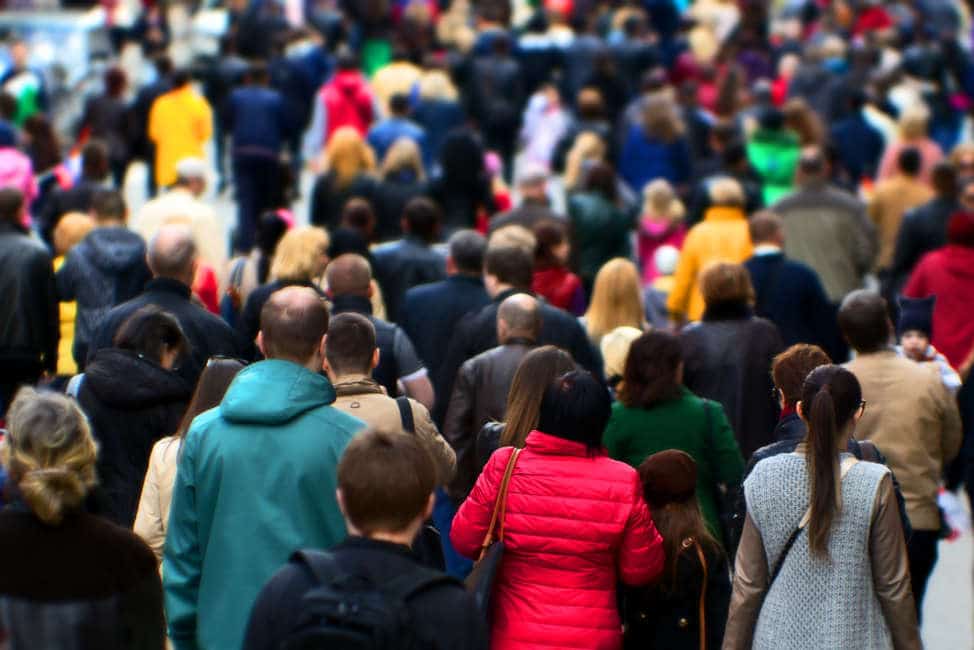 Street crowd