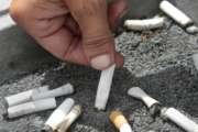 FILE - In this June 22, 2012 file photo, a smoker extinguishes a cigarette in an ash tray in Sacramento, Calif. If you quit smoking and gain weight, it may seem like you’re trading one set of health problems for another. But a new U.S. study released on Wednesday, Aug. 15, 2018 finds you’re still better off in the long run. (AP Photo/Rich Pedroncelli, File)