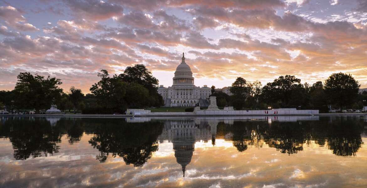 FILE - in this Oct. 10, 2017, file photo, the U.S. Capitol is seen at sunrise, in Washington. Control of Congress and the future of Donald Trump’s presidency are on the line as the 2018 primary season winds to a close this week, jumpstarting a two-month sprint to Election Day that will test Democrats’ ability to harness a wave of opposition to Trump and whether the president can motivate his staunch supporters when he’s not on the ballot. (AP Photo/J. Scott Applewhite, File)