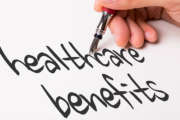 Healthcare Benefits sign