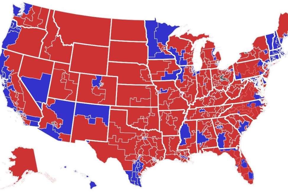 US house map 2018