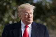 President Donald Trump walks to speak to the media before boarding Marine One on the South Lawn of the White House in Washington, Saturday, Dec. 8, 2018, for the short trip to Andrews Air Force Base en route to Philadelphia to attend the Army-Navy Football Game. (AP Photo/Carolyn Kaster)