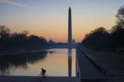 The Washington Monument and the U.S. Capitol beyond, are seen, Thursday, Dec. 27, 2018, in Washington, during a partial government shutdown. There is no end in sight to the partial government shutdown. President Donald Trump has vowed to hold the line on his budget demand, telling reporters during his visit to Iraq Wednesday that he'll do "whatever it takes" to get money for border security. The White House and congressional Democrats have been talking but to little effect. Washington area national parks will remain open during the partial government shutdown, but without visitor center services. (AP Photo/J. Scott Applewhite)