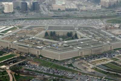FILE - This March 27, 2008, file photo, shows the Pentagon in Washington. New rules addressing sexual assault among the children of U.S. service members fail to fix a flaw that on many military bases has let alleged juvenile abusers escape accountability. (AP Photo/Charles Dharapak, File)