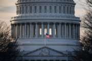 The U.S. Capitol is seen as Congress and President Donald Trump move closer to a deadline to fund parts of the government, in Washington, Wednesday, Dec. 19, 2018. (AP Photo/J. Scott Applewhite)