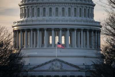 The U.S. Capitol is seen as Congress and President Donald Trump move closer to a deadline to fund parts of the government, in Washington, Wednesday, Dec. 19, 2018. (AP Photo/J. Scott Applewhite)