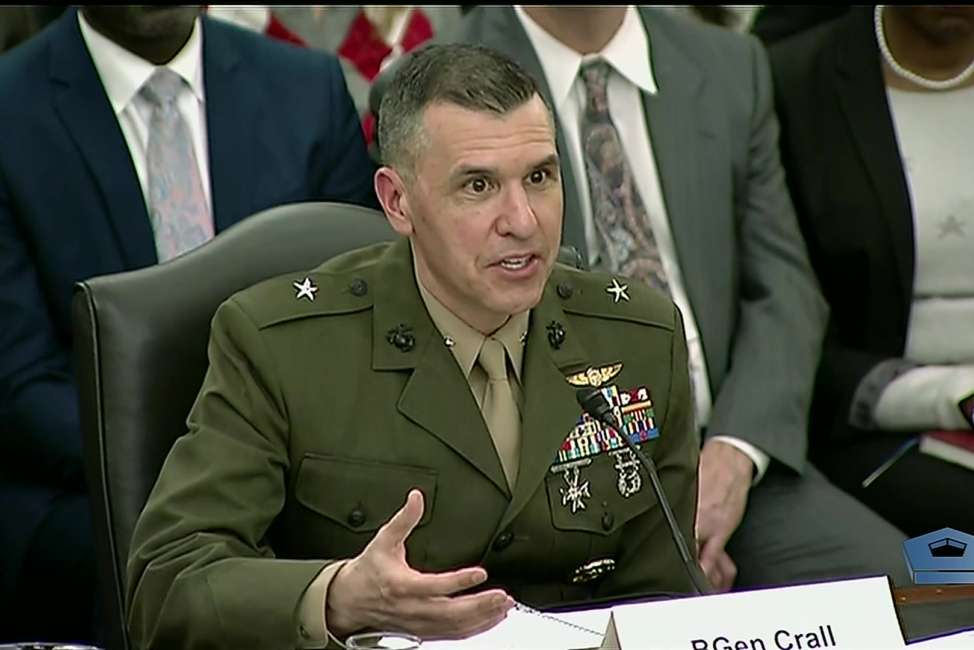 Brig. Gen. Dennis Crall, DoD’s deputy principal cyber adviser