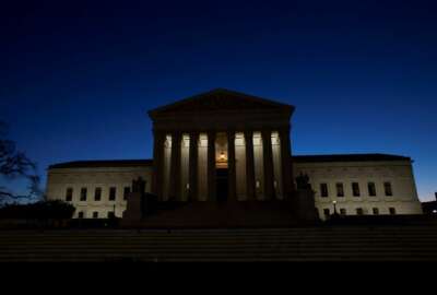 This photo shows the U.S. Supreme Court building in Washington, as the sun rises Sunday, Feb. 14, 2016. Antonin Scalia, the influential conservative and most provocative member of the Supreme Court, has died. He was 79. (AP Photo/Manuel Balce Ceneta)