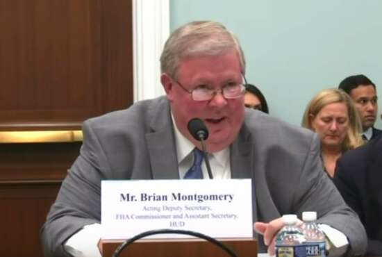 Brian Montgomery Housing and Urban Development HUD Congress Appropriations