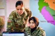 Army National Guard soldiers women Malaysia