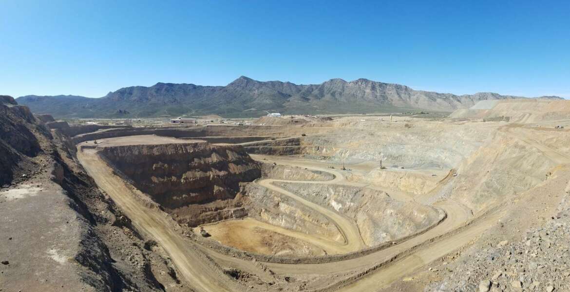 This undated photo provided by JHL Capital Group LLC shows the Mountain Pass Mine in San Bernardino County, Calif. the only producer of rare earth minerals in the United States. Rising trade tensions have many people worried about the 17 exotic-sounding rare earth minerals needed to make high-tech products like robotics, drones and electric cars. But trade experts say China's recent threats to stop all imports of the minerals to the U.S. are not cause for panic.  (JHL Capital Group LLC. via AP)