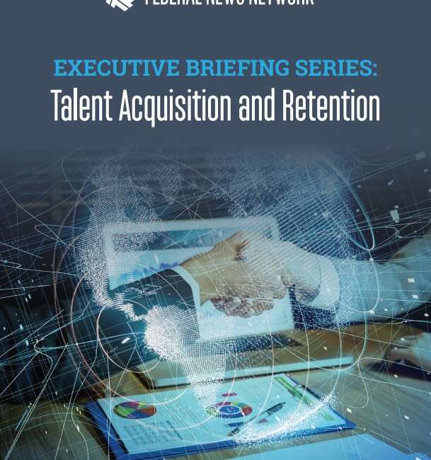 Talent Acquisition and Retention executive briefing cover sponsored by Microsoft