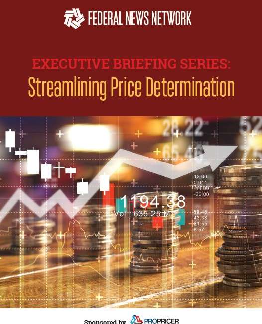 Executive Briefing Series Streamlining Price Determination sponsored by PROPRICER cover