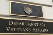 Signboard of United States Department of Veterans Affairs