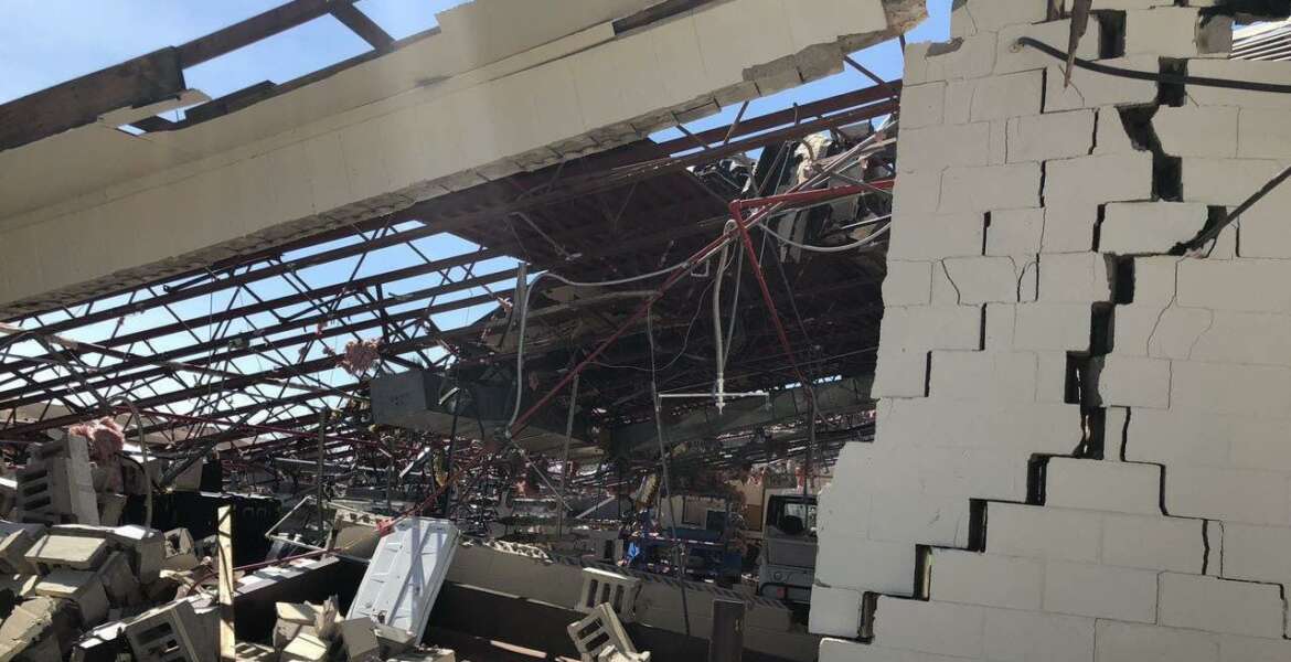 The aftermath of Hurricane Michael at Tyndall Air Force Base, Fla. (courtesy photo)