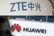 huawei zte logos