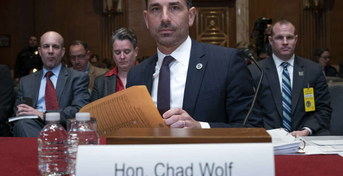 Chad Wolf, Senate hearing, Department of Homeland Security, DHS