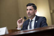 Acting Secretary of Homeland Security Chad Wolf testifies before a House Committee on Homeland Security hearing on the coronavirus and the FY2021 budget, Tuesday, March 3, 2020 in Washington. (AP Photo/Alex Brandon)