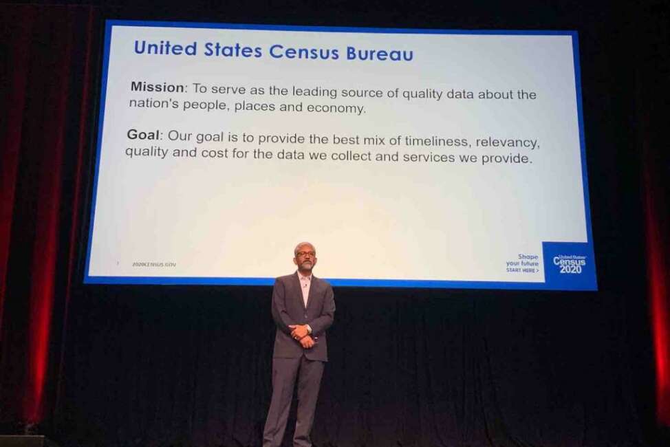 Atri Kalluri is the senior advocate for Decennial Census Response Security and Data Integrity at the Census Bureau.