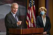 Chris Van Hollen, Debbie Stabenow, Chuck Schumer