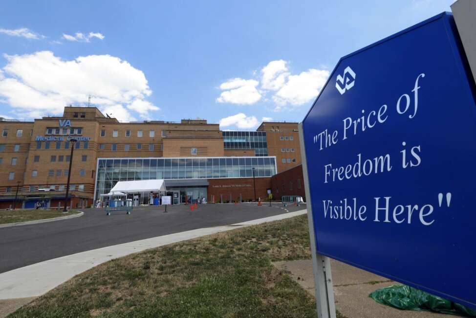 This Louis A. Johnson VA Medical Center in Clarksburg, W.Va., is seen on Tuesday, July 14, 2020. U.S. Attorney Bill Powell announced at a news conference Tuesday, that Reta Mays, 46, of Harrison County, W.Va., a former nursing assistant at the Louis A. Johnson Veterans Affairs Medical Center in Clarksburg, W.Va., pled guilty to murder and assault in the deaths of eighth veterans under her care in federal court in Clarksburg, W.Va., Tuesday, July 14, 2020. (AP Photo/Gene J. Puskar)