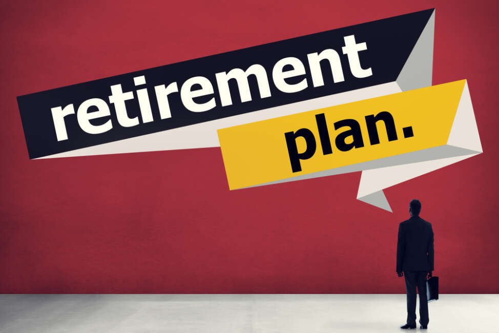 Retirement Plan Retirement Planning Pension Concept