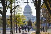 The Capitol is seen in Washington, Monday, Nov. 16, 2020, as the House and Senate return to work. (AP Photo/J. Scott Applewhite)