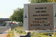 Fort Hood Army Base in Texas