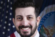 Ted Kaouk, Chief Data Officer, OCIO, portrait in Washington, DC on Feb. 12, 2019 in Washington, DC. USDA photo by Ken Hammond.