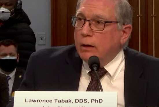 Lawrence Tabak, NIH, National Institutes of Health