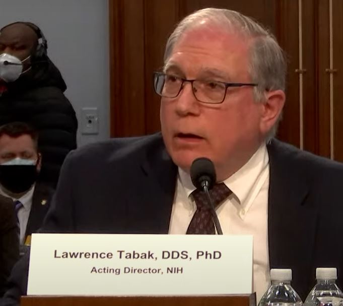 Lawrence Tabak, NIH, National Institutes of Health