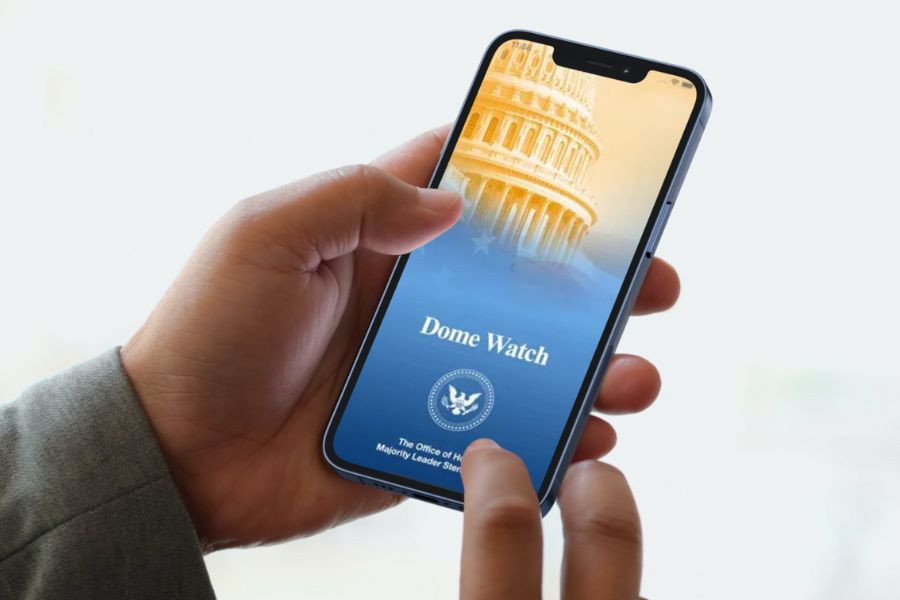 Dome Watch, mobile app, Congress, phone